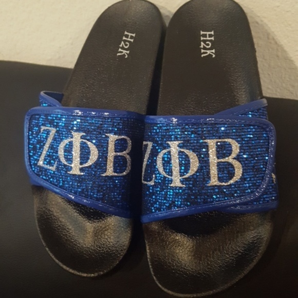 Zeta phi beta sorority slippers - Picture 3 of 3